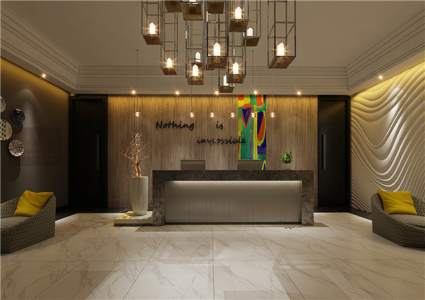 盐池西夏文化宫酒店装修设计|艺术与线条的完美结合。