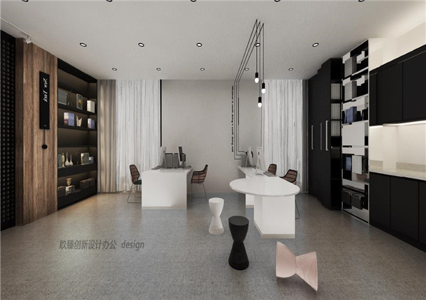 盐池镹臻创新办公室装修|简约时尚与线条的完美刻画。