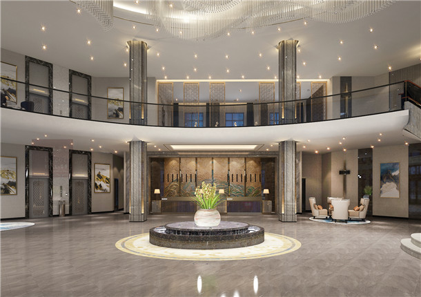 盐池燕然银都酒店装修设计|酒店的装修质量更重要的是设计的还原度。