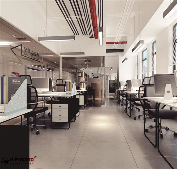 盐池瑞新办公室设计|设计让整个办公环境更轻松