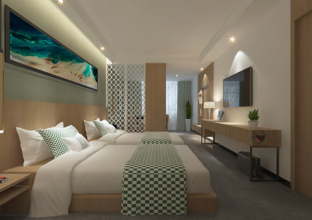 盐池希顿酒店设计|让客房具有延伸性同时带来的空间的流动性